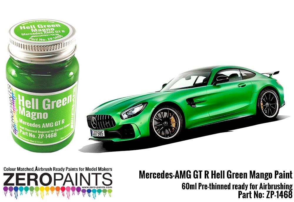 slotdesign-racer.de - ZEROPAINTS ZP-1468 Mercedes AMG GT R Hell